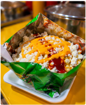 Tostitos con Elote